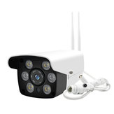Câmera de Segurança IP WiFi HD 1080P CCTV à prova d'água IP66 para uso interno e externo