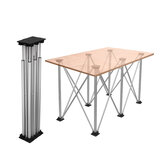 Wnew Strut Work Table Aluminium Alloy Portable Work Sawhorse Support Quick Telescopic Workbench Woodworking Tool