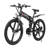 ラオティー® PX7 48V 10Ah 350W 26in Folding Electric Moped Bike 35km/h Top Speed 80km Mileage E-Bike Mountain Bicycle