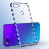 Transparente weiche TPU-Rückabdeckung Bakeey™ Farbe Plating für Xiaomi Mi 8 Lite 6,26 Zoll Nicht original