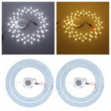 33W 5730 SMD LED Dubbel Panel Cirkels Annular Plafond Lichtarmaturen Board Lamp