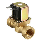 220V 2 Way Normally Closed Brass Electric Solenoid Valve for Air Water Valve