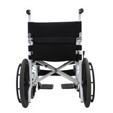 Carrello pieghevole non gonfiabile dello strumento delle gomme della sedia a rotelle portatile del carrello di Lightweigt della sedia a rotelle pieghevole