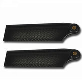 1Pair Tarot Carbon Fiber 75mm Tail Blade For ALZRC GAUI SAB 500 RC Helicopter