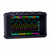 MINI DS213 Digitální osciloskop pro uložení, přenosné 15MHz šířka pásma 100MSa / s Sampling Rate 2 analogové kanály + 2 digitální kanály 3 palcová obrazovka