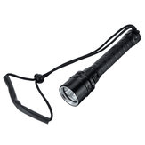 Wiederaufladbar T6 LED Taucher-Taschenlampe Wasserdichte Unterwasser-Schnorchel-Taschenlampe