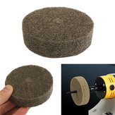 Roda de polimento de 3 polegadas (75 mm) em fibra de nylon para polimento