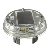 Solarbetriebene LED-Autoreifenfelgen-Dekorationslampe. 4 Blinkmodi