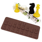 Honana CF-BW16 Silicone Chess Fondant Cake Mold Chocolate Candy Sugar Mould Bakeware Decorating Tool