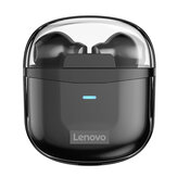 Lenovo XT96 TWS Bluetooth 5.1 Cuffie Sport Gaming a bassa latenza Auricolare HiFi 3D Stereo Noise Reduction Cuffie trasparenti con Microfono
