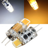 Lâmpada de Spot LED de filamento COB G4 1W Branco Quente/Puro AC/DC 10-20V