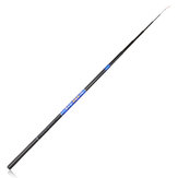 ZANLURE 2.4m-4.9m Fiberglass Portable Telescopic Fishing Rod Pole Pen Ultra Hard