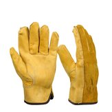 1 Paar Lederhandschuhe Arbeitsschutzhandschuhe Sicherheit Gartenarbeit Arbeitshandschuhe Sicherheitswerkzeuge Für Tragen