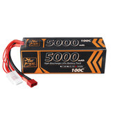Batterie Lipo ZOP Power 14.8V 5000mAh 100C 4S avec connecteur T Deans pour Voiture RC