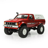 WPL C24 1/16 RTR 4WD 2,4G Militär-Truck Crawler Off Road RC Auto 2CH Spielzeug