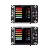 2Pcs URUAV MC-6S 1-6S Lipo Batteria Checker di tensione ricevitore Signal Tester