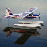 FMS Kingfisher 1400mm Kanat Genişliği EPO FPV Eğitmen Başlangıç RC Uçağı PNP Tekerlekler Yüzerler Kayaklar Ve Flaplar İle