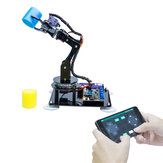 Adeept 5-DOF STEAM Kit Robotico Braccio Fai-da-Te per UNOR3 con Codice di Elaborazione Arduinoo