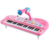 37 Клавиш Кидс Электронный Пианино Музыкальная Игрушка с Микрофоном для Детей