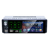 P5130 4.1 İnç 1 DIN Araba Radyo Dokunmatik Ekran MP5 Çalar FM AM RDS bluetooth Direksiyon Kontrolü ile AUX Yedekleme Kamera
