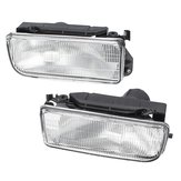 زوج من أغطية عدسات مصابيح الضباب الأمامية للسيارة من نوع بي إم دبليو E36 3-series 318i 323i 325i 1992-1998