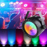 Luces de escenario LED RGB+UV COB de 30W RGB con control remoto DMX para DJ Bar Disco KTV Fiesta de Navidad
