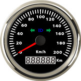 Car Pulse Mileage Speedometer With High Beam And Turn Signal Function