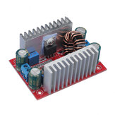 DC 400W 15Aステップアップブーストコンバーター定電流電源LEDドライバー8.5-50Vから10-60V電圧充電器ステップアップモジュール