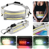 Беговой пояс с LED-освещением Водонепроницаемый спортивный рюкзак Унисекс Фанни-пакет Ременная сумка для бега