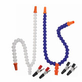 Tubo de refrigerante de plástico flexible RJXHOBBY RJX2971 con boquilla redonda en forma de Y para estación de soldadura