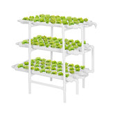 110-220V гидропонический набор для выращивания 108 растений на 12 трубах, 3 уровнях, позволяющий выращивать овощи внутри помещения на воде