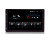 7-calowy 1 Din Android 8.1 samochodowe stereo radio odtwarzacz multimedialny 4 rdzeń 1G + 16G regulowany ekran dotykowy GPS Wifi FM DVR