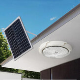 Lámpara de techo colgante LED solar de 100/60W, luz solar para uso interior y exterior con luz de pasillo para decoración de jardín