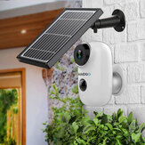 Набор GUUDGO A3 камеры и солнечной панели 1080P беспроводной камеры с повторно заряжаемым аккумулятором и защитой от воды