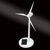 Nova Ciência Toy Desktop Modelo-Powered Solar Moinhos De Vento / Turbina Eólica & ABS plásticos
