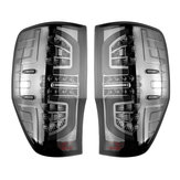 Pair Smoked LED Car Rear Tail Light Lamps for Ford Ranger PX T6 MK2 XL XLT XLS Wildtrak AT