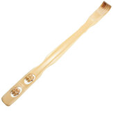 2 in 1 Bamboo Back Juckreiz Scratcher Werkzeuge Full Body Roller Massage Stick