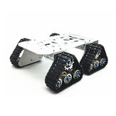 4WD DIY Smart Robot Tank Car Chassis With Crawler Kit for