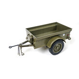 Reboque ROCHOBBY para modelos de veículos RC 1/6 1941 MB SCALER em ABS