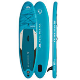 Tabla de surf inflable Aqua Marina VAPOR Stand Up Paddle Board 3.1M Juego de kits de deportes acuáticos de remo con cuerda de seguridad