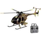 RC ERA C189 MD500 2.4G 4CH UAV 1:28 Helicóptero RC monocóptero sem barra de voar fixa RTF