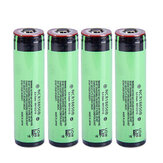 4Pz NCR 18650B 3,7V 3400mAh Batteria al Litio Protetta Ricaricabile