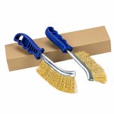 2PCS Heavy Duty Wire Brushes for Cleaning Rust Removal Carbon and Stainless Steel Bristles 11
