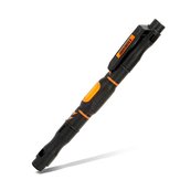 JAKEMY 3 in 1 Portable Double-head Bits Screwdriver Pen with Magnetic Two Way Slotted Phillips Bits 