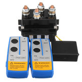 12В 500А HD электрический контактор лебедки соленоидного типа, управление лебедкой пультом двойного беспроводного пульта восстановления 4x4