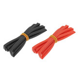 1m 2/3/4/5/6mm Heat Shrink Tube Tubing Black Red Color for Lipo Battery