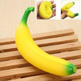 Brinquedo de Banana Mole Aumento Lento Presente de 18cm
