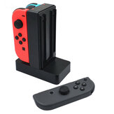 Stacja ładowania stojak naładuj stojak ładowarka dla kontrolera Nintendo Switch 4 Joy-Con