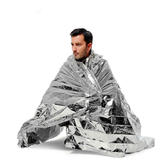 210 x 130CM Camping Emergency Blanket First Aid Rescue Foil Thermal Insulation Mat Shelter Outdoor Survival