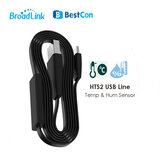 Broadlink HTS2 Câble USB Capteur de Température et d'Humidité Smart Linkage avec RM4 Pro Pour Maison Intelligente